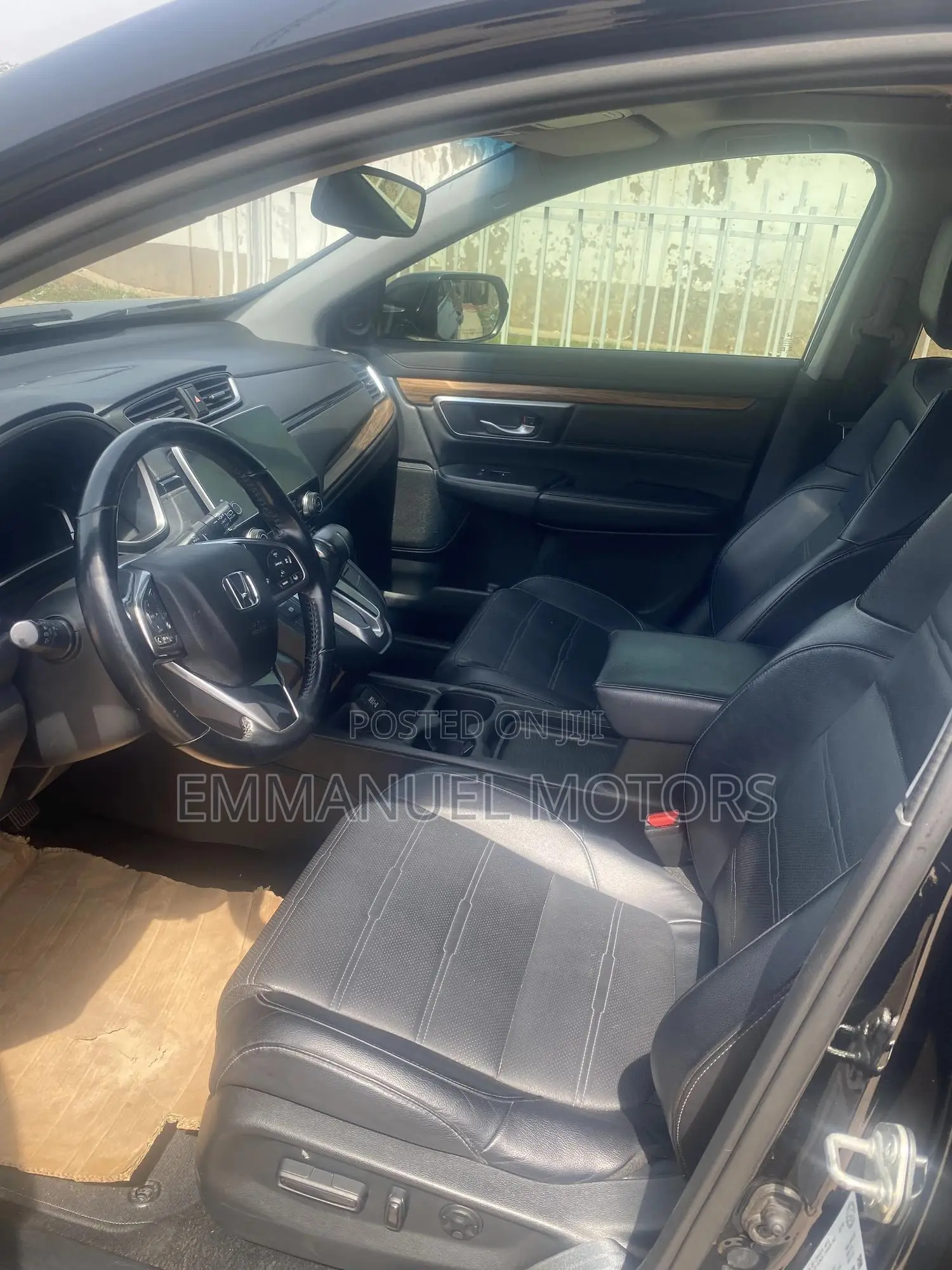 Honda CR-V Touring 4dr SUV AWD (1.5L 4cyl CVT) 2017 Black