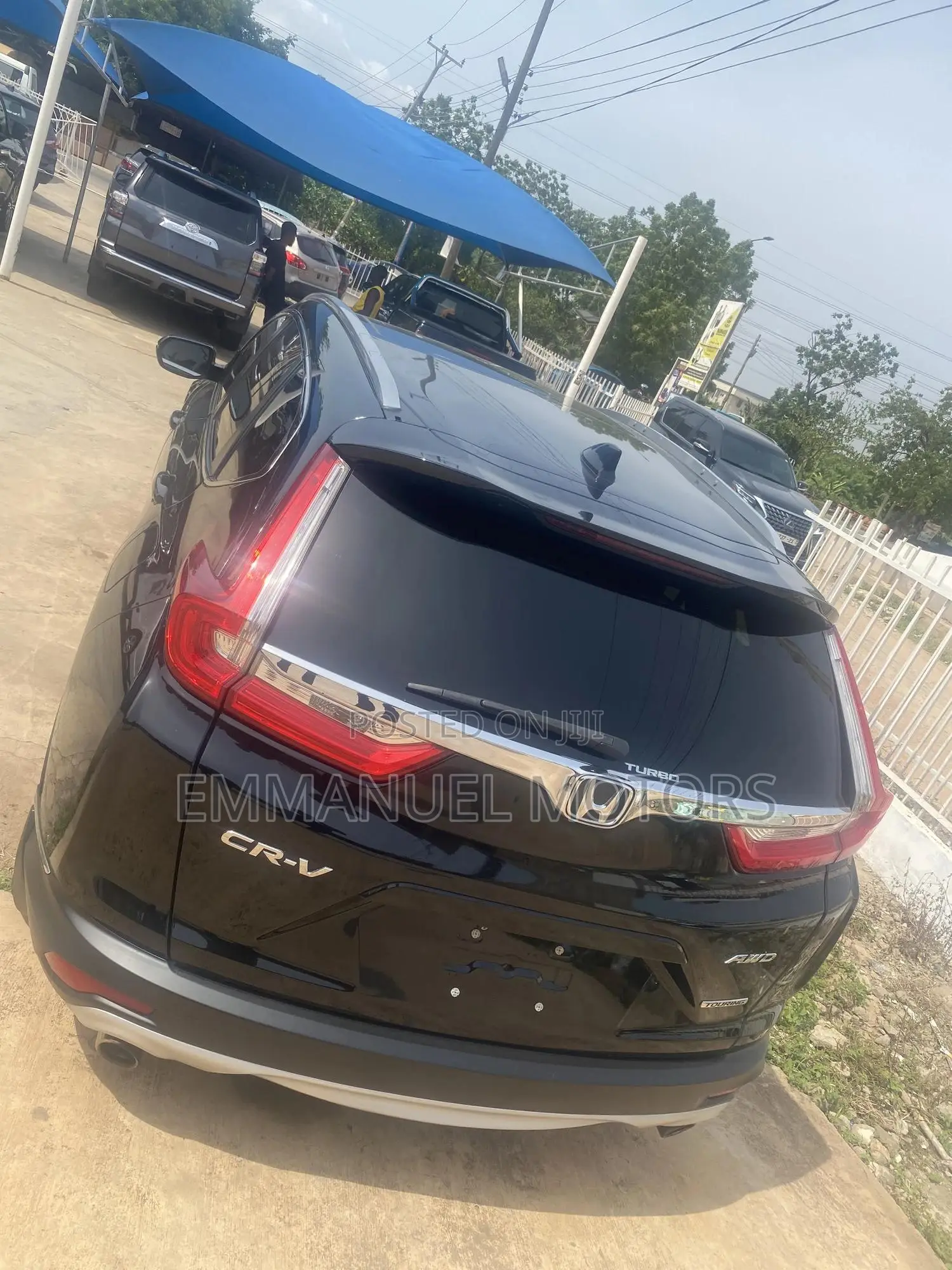 Honda CR-V Touring 4dr SUV AWD (1.5L 4cyl CVT) 2017 Black
