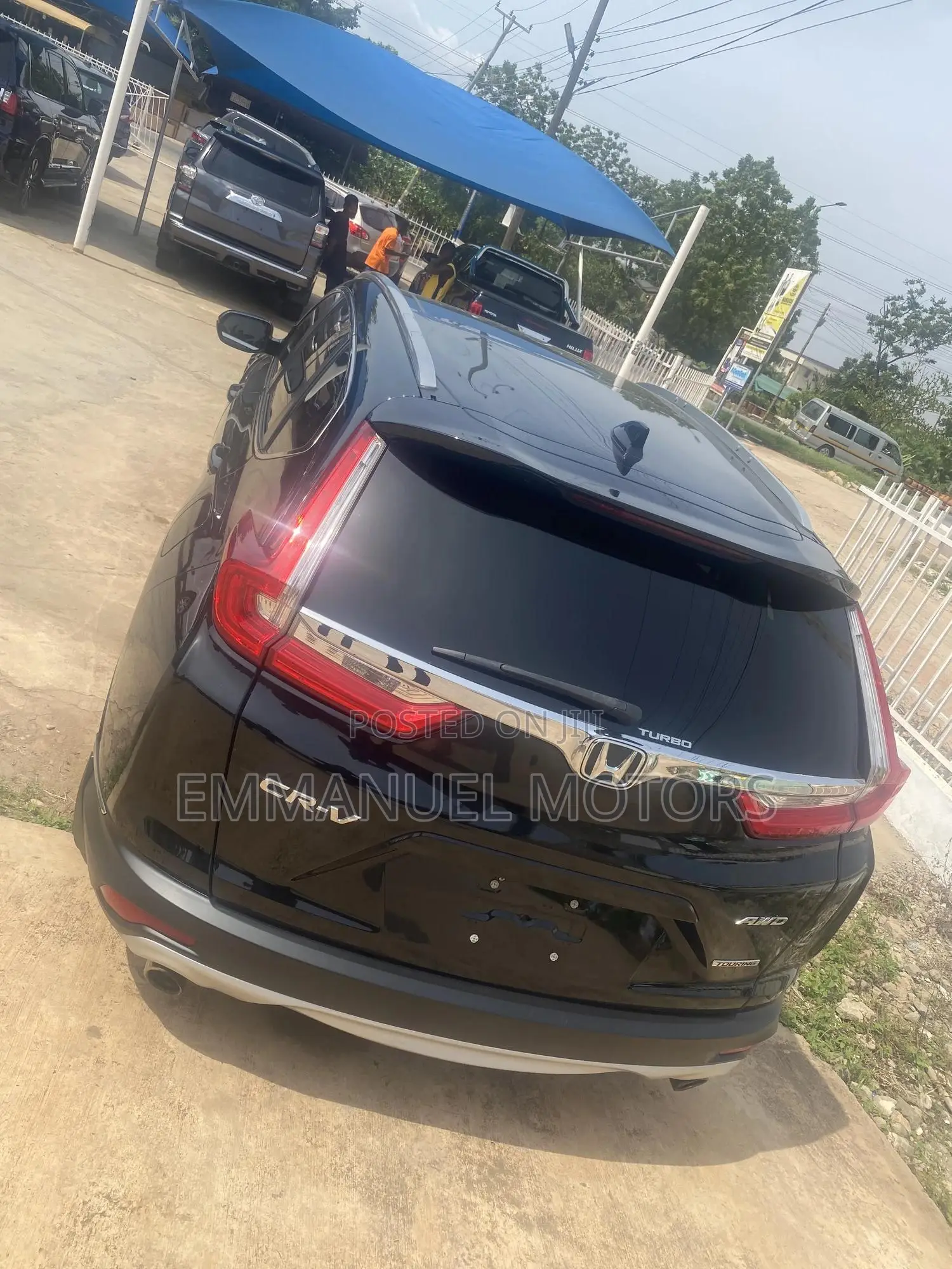 Honda CR-V Touring 4dr SUV AWD (1.5L 4cyl CVT) 2017 Black