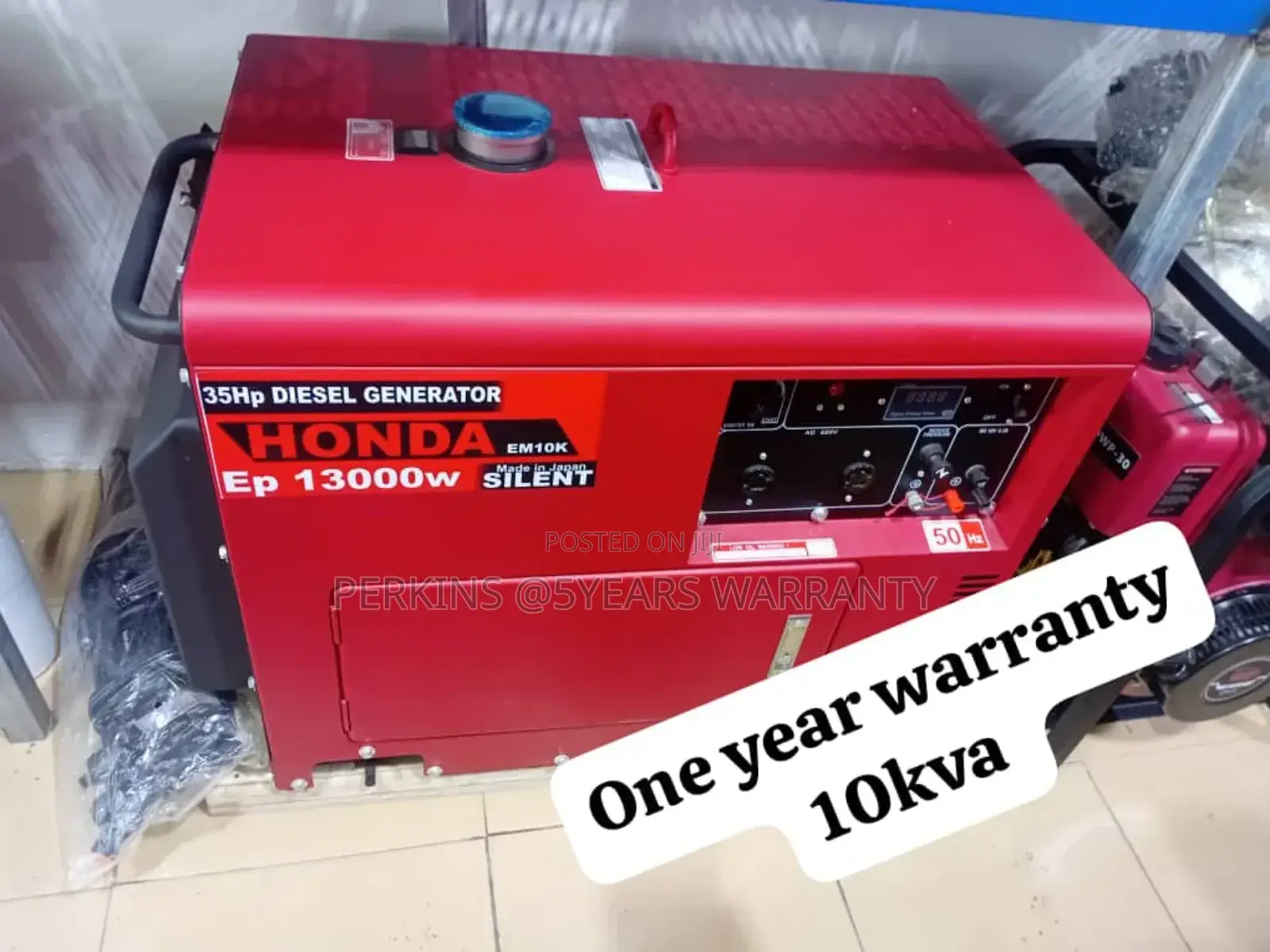 Prestigious 10kva 13000watts Diesel Silent Generator Japan