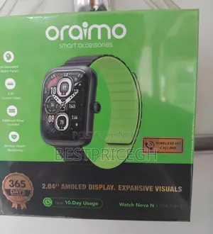 Oraimo Watch Nova N 2.5d Curved Glass Smart Watch