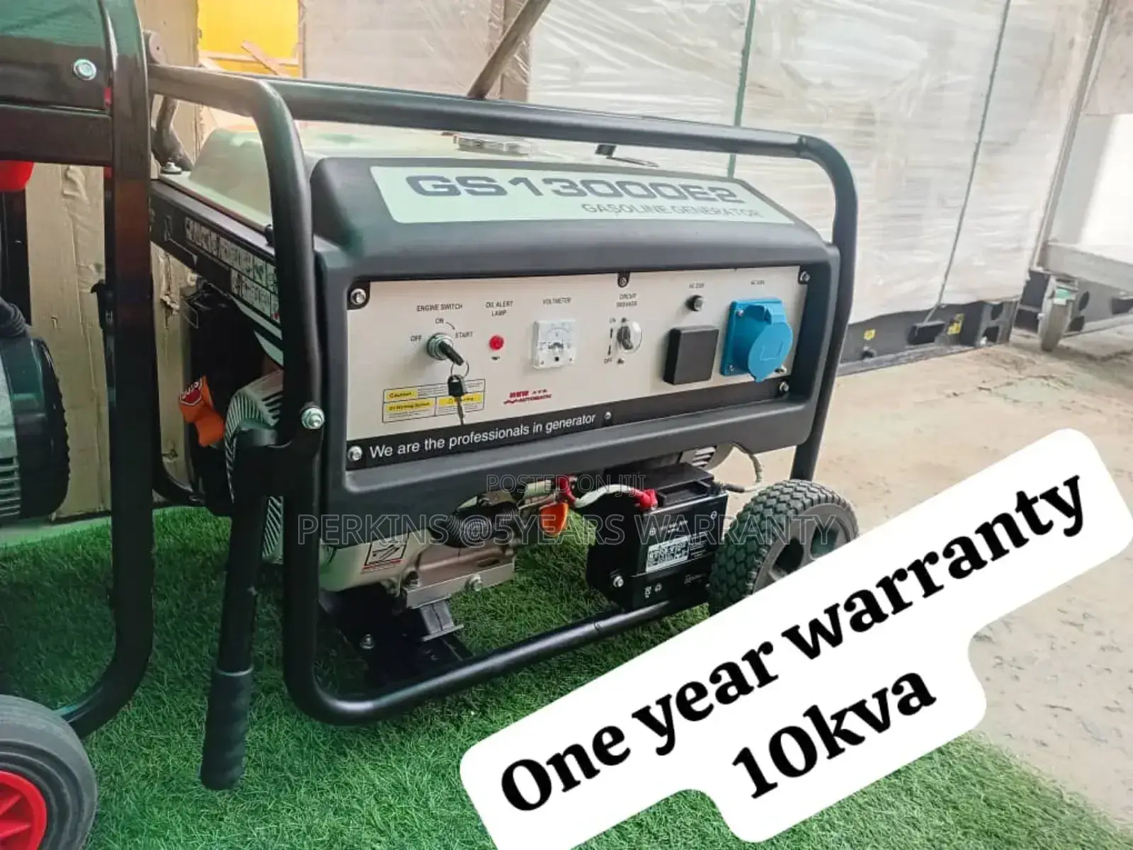 Prestigious 10kva Uk-D Gasoline 13000watts 10kva Genset Uk