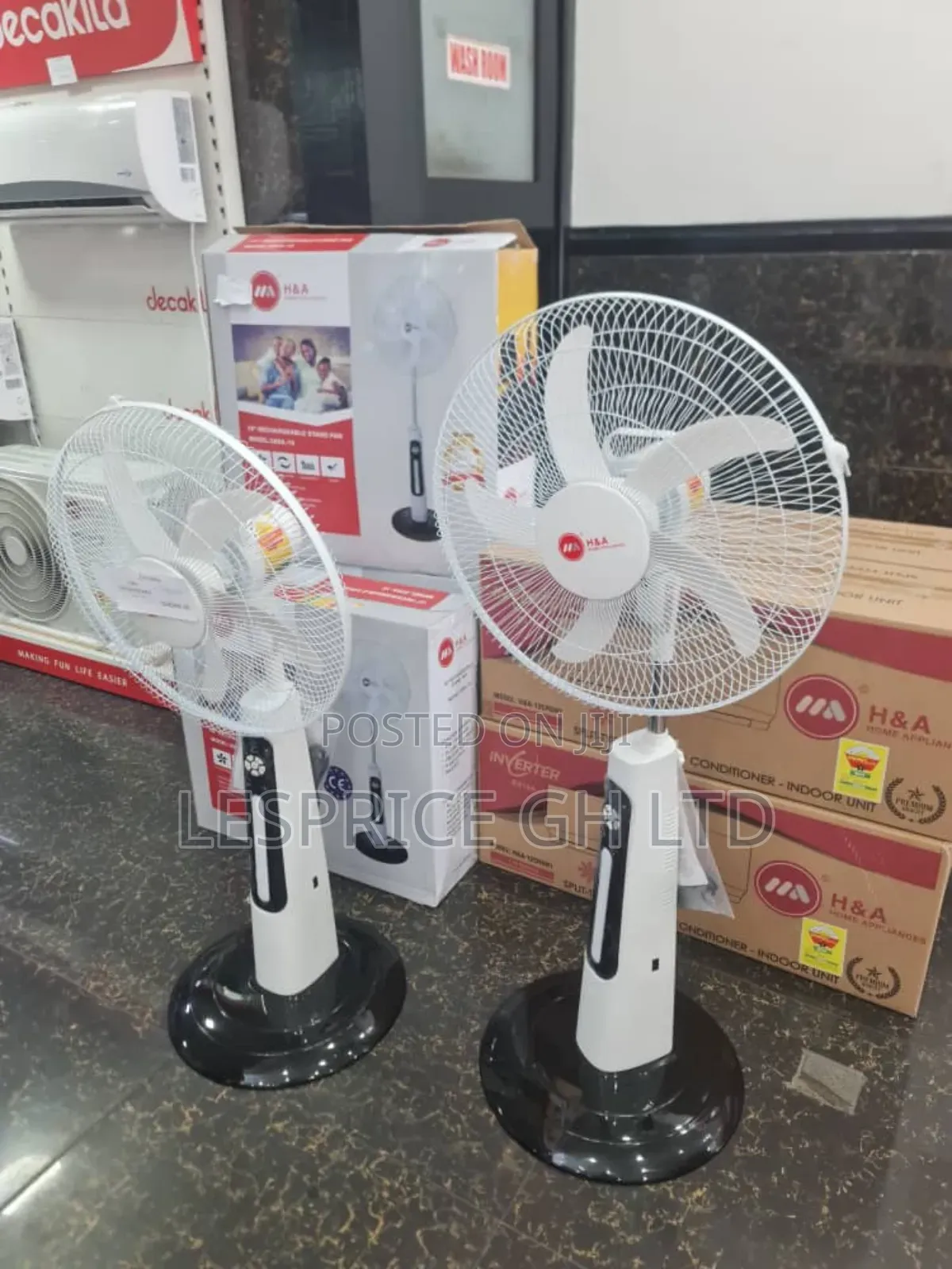 Destroy the Heat: Promo H a Stand Fan
