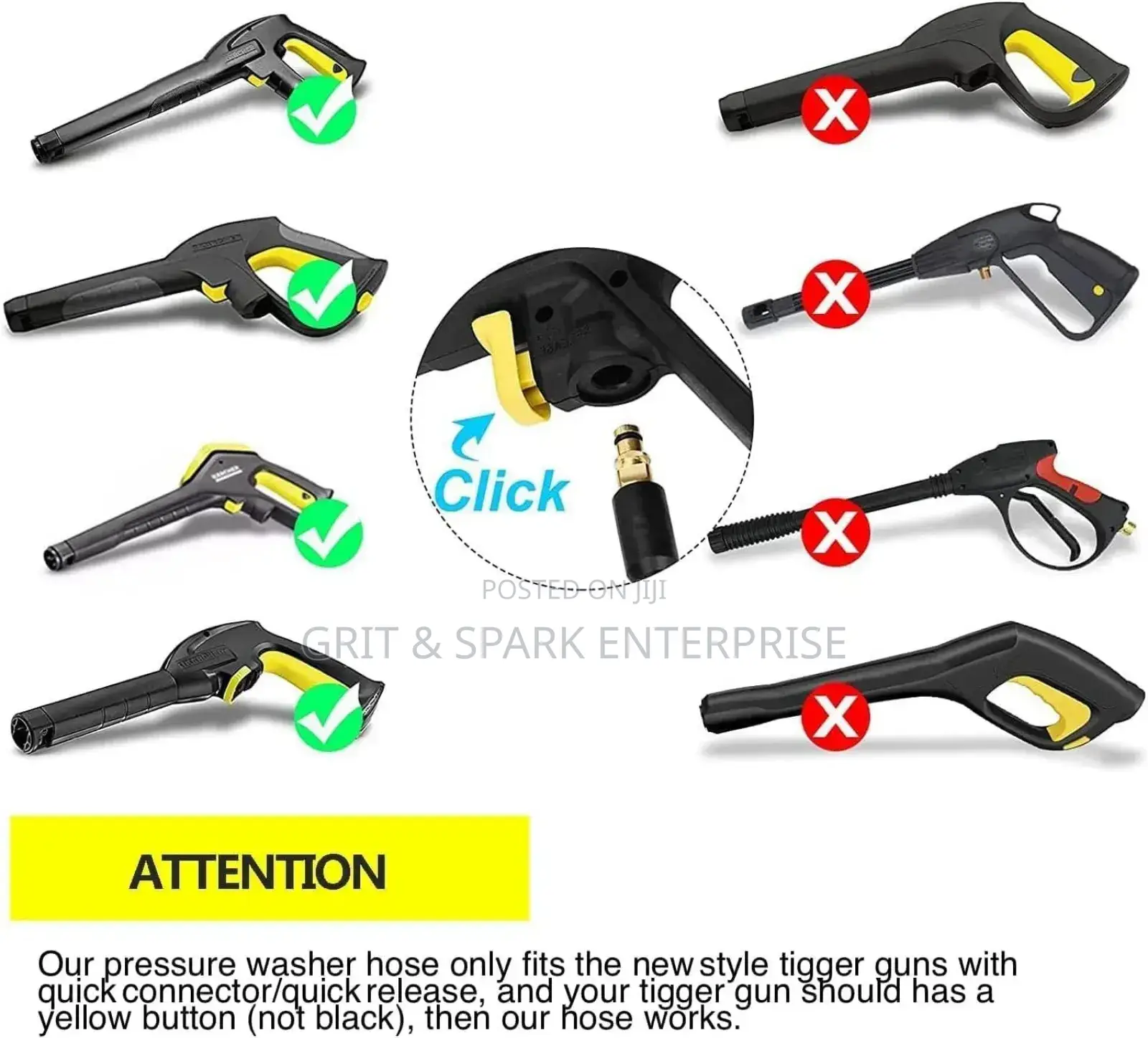 Brand New Karcher K 2-7 Pressure Washer Hose From Italy