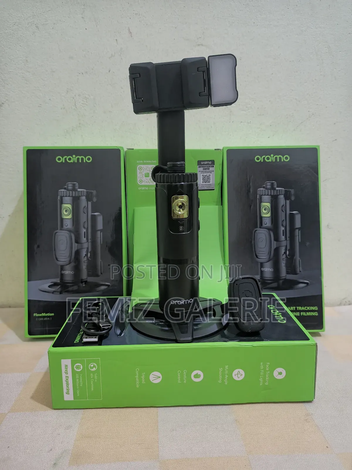 Oraimo Flow Motion Smart Face-Tracking Gimbal