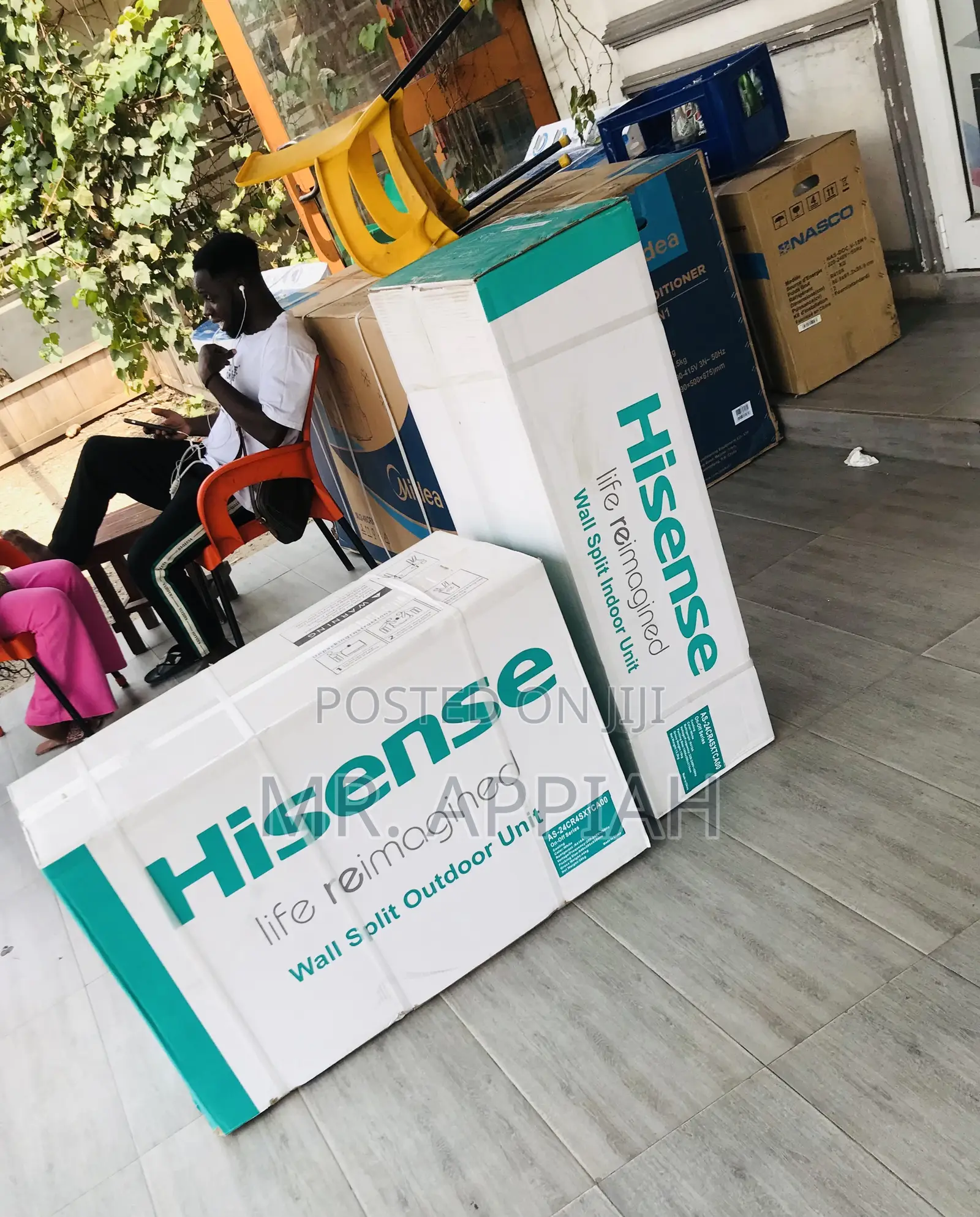 Premium Hisence Non Inverter Split 2.5hp Ac(R410).