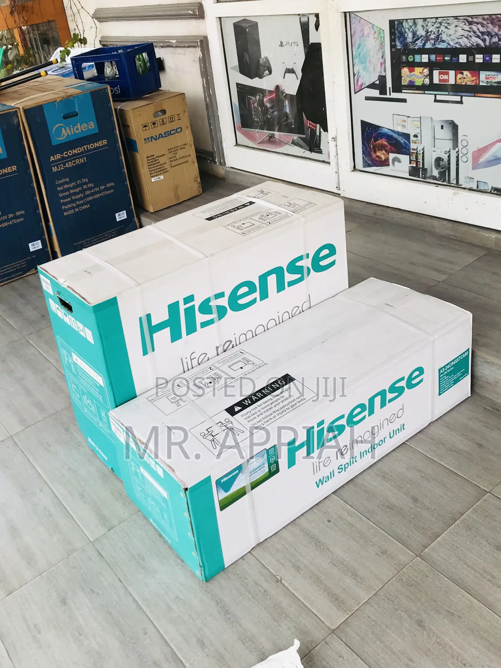 High Density Filter Hisence 2.5hp Air Conditioner.