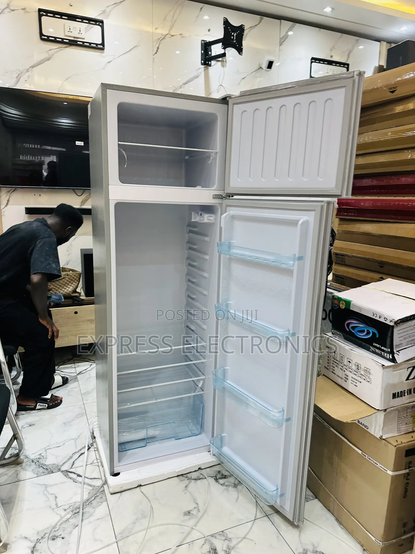 Highly Energy Saving Fridge Double Door Nasco