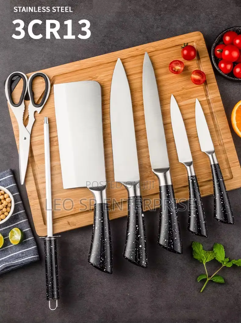 9 Pieces Kitchen Knives Set