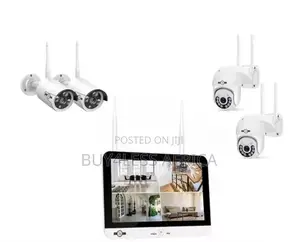 Professional 7 Waterproof Camera Security System With Screen