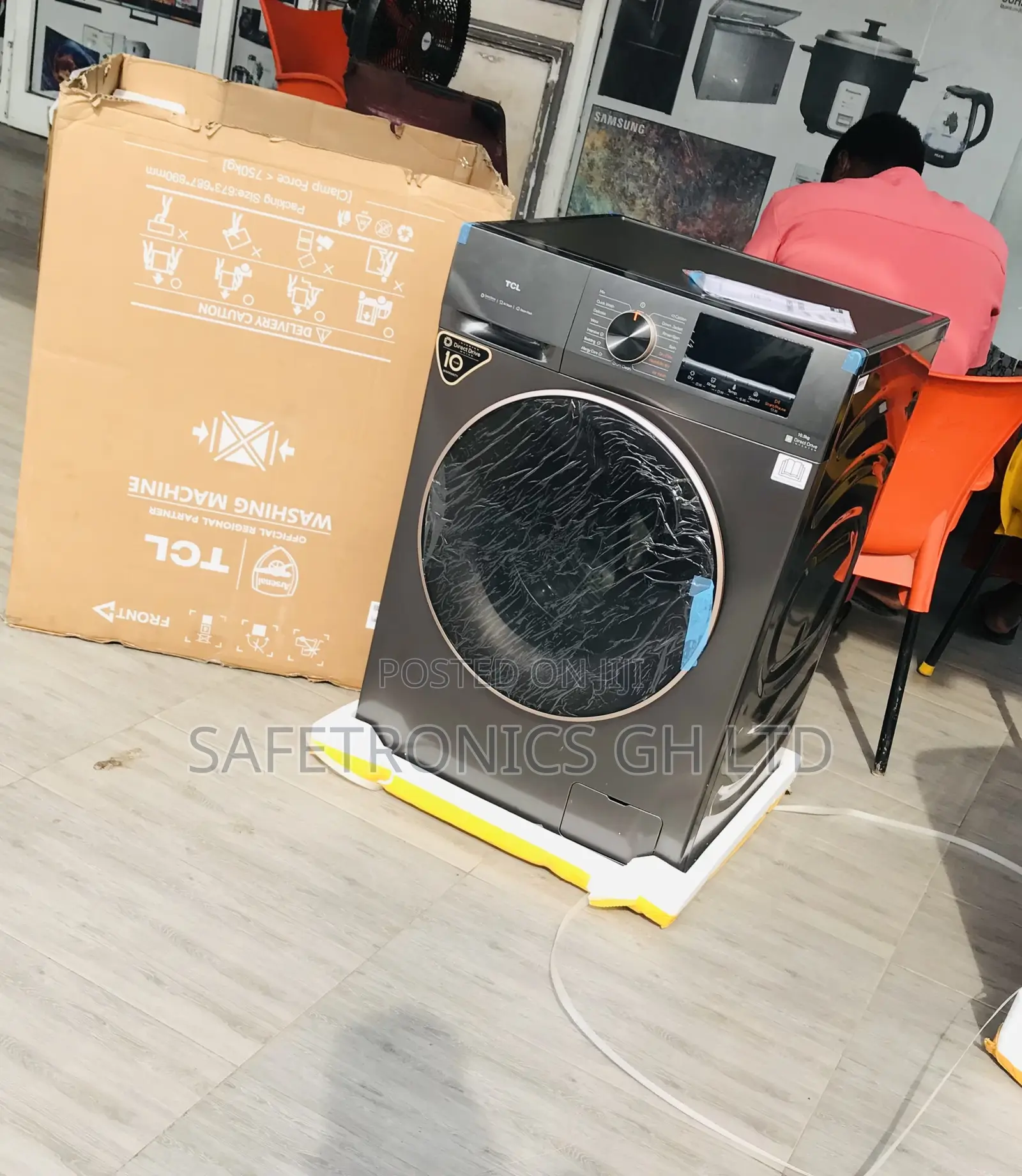 Best New TCL 11kg Fullauto Front Load Inverter Smart Washer