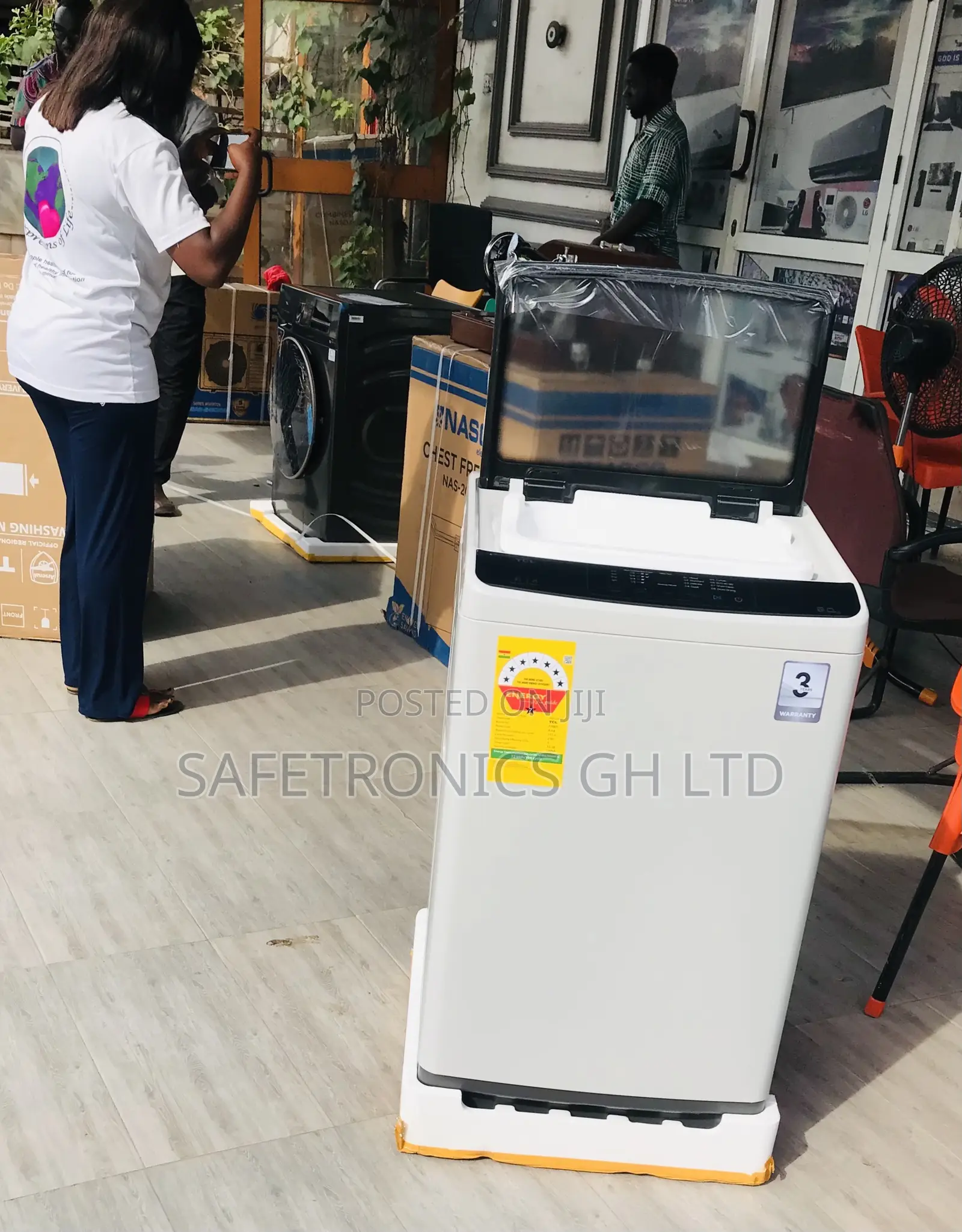 Unique TCL Top Load Semiauto 8kg Washingmachine