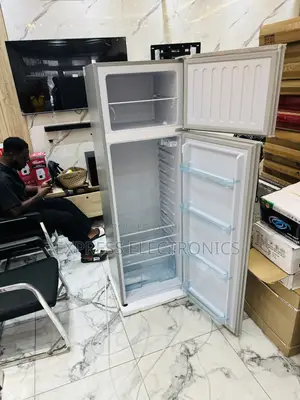 Available Now Grey Fridge Top Freezer Nasco