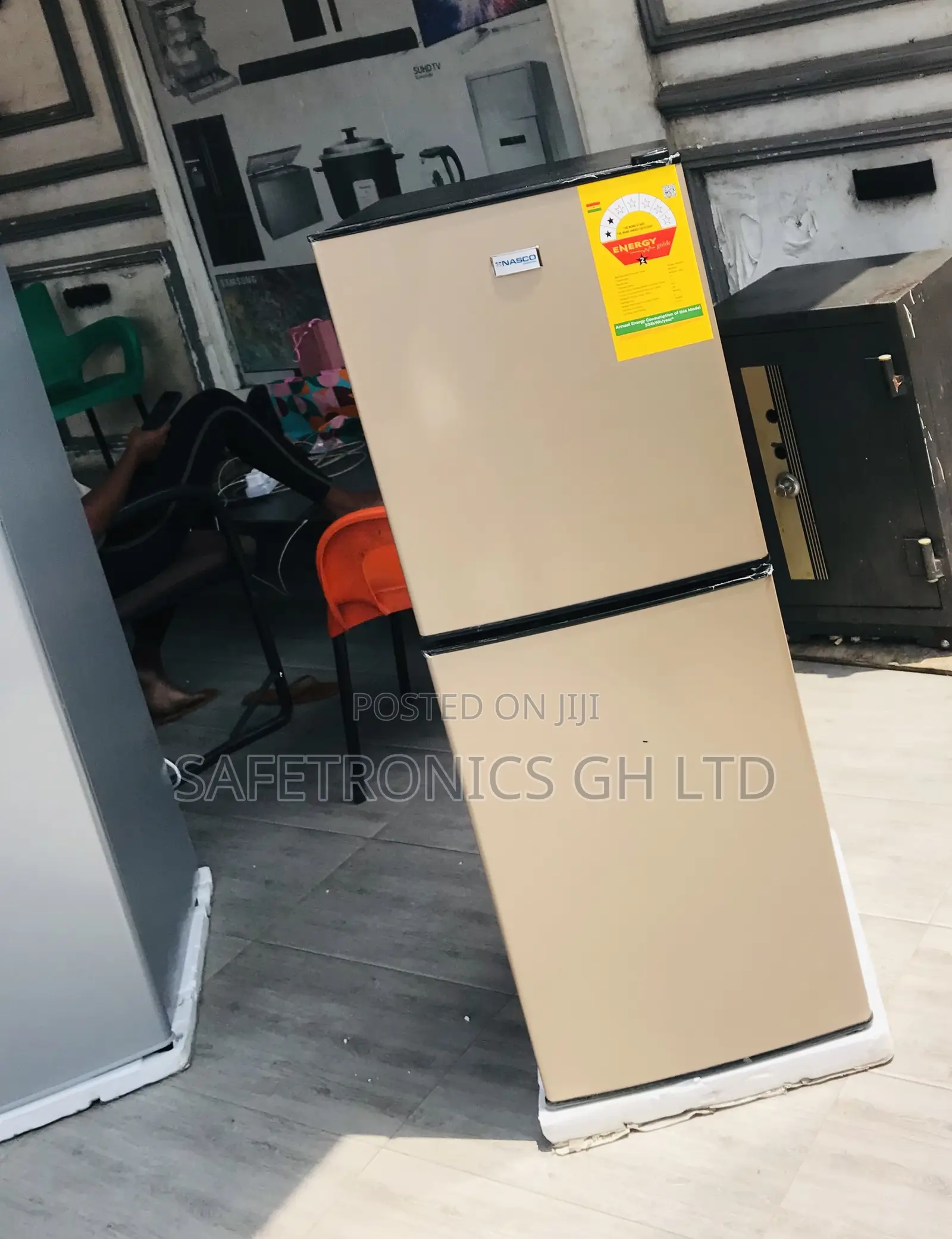 Bottom Freezer 136 Liters Eco Friendly Doubledoor Nasco