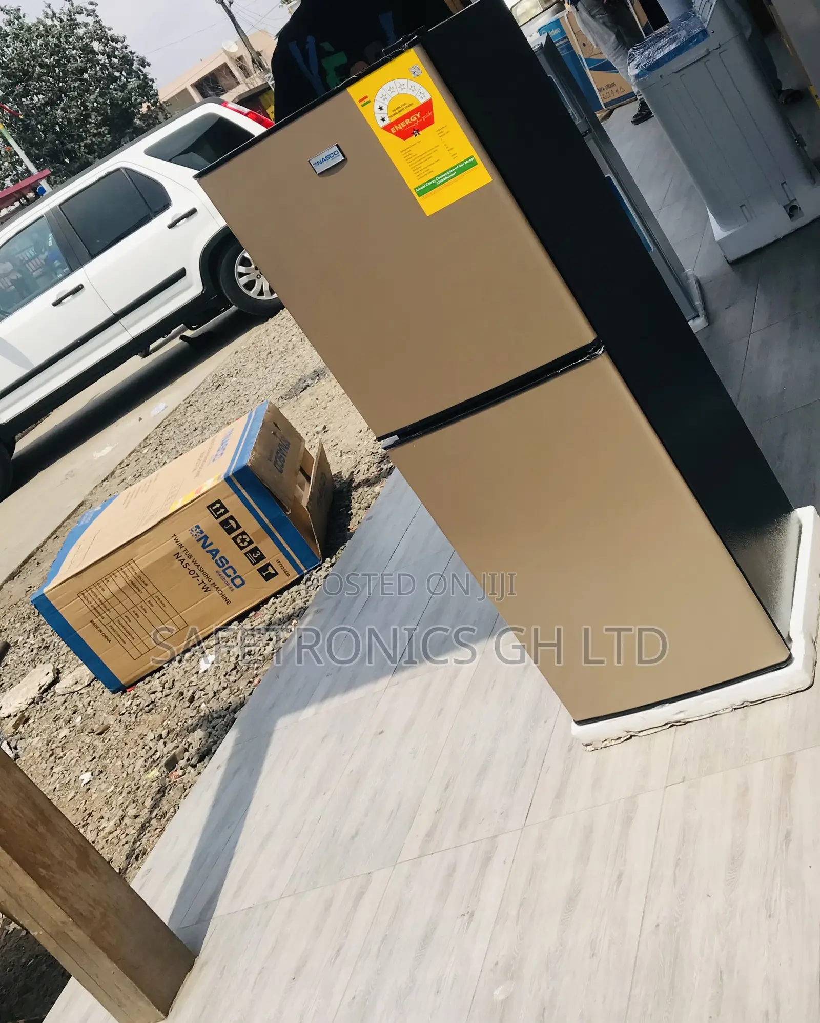 Choose New Nasco Gold Bottom Freezer Doubledoor 136 Liters