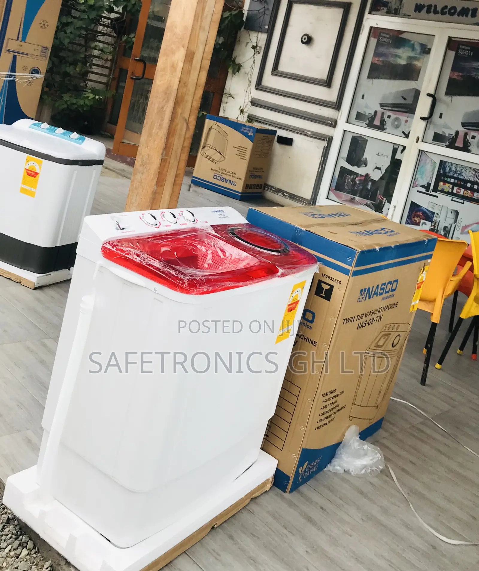 11kg Ecowash Topload Semiauto Nasco Twintub Washer