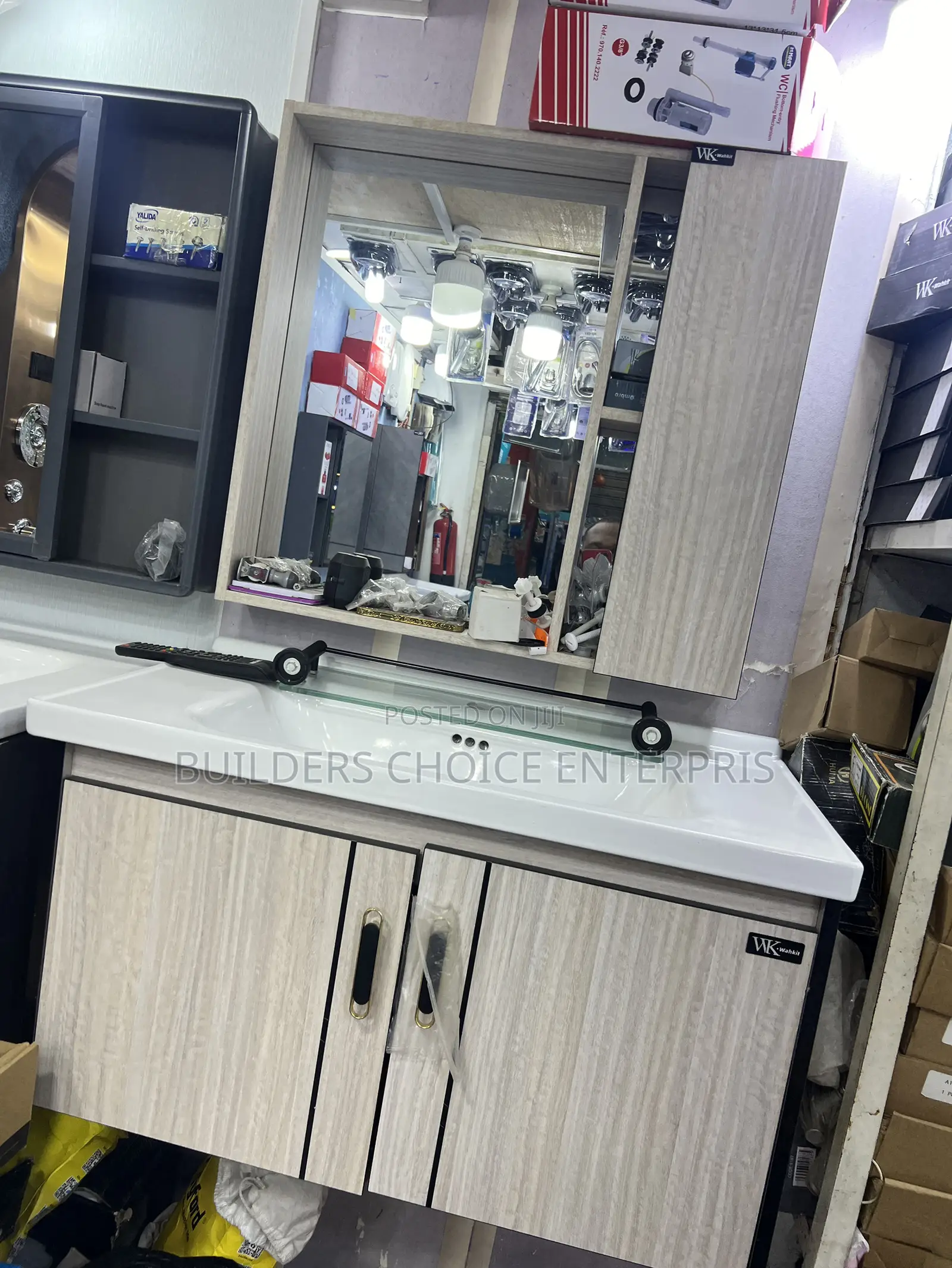 Cabinet Basin With Mirror 1 _80cm