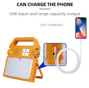 Solar Flashlight With Bluetooth Speaker