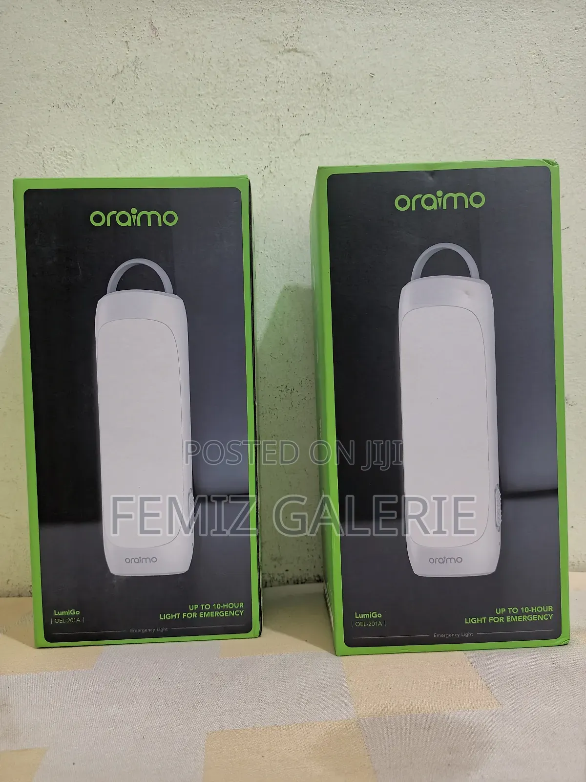 Oraimo Lumi Go 300 Lumens Emergency Light 2pcs