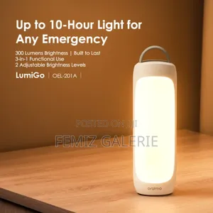Oraimo Lumi Go 300 Lumens Emergency Light 2pcs
