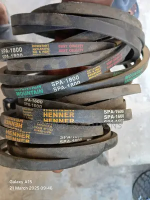 Belt v Belf Spa 1800 Spa 1600 Industrial v Belt