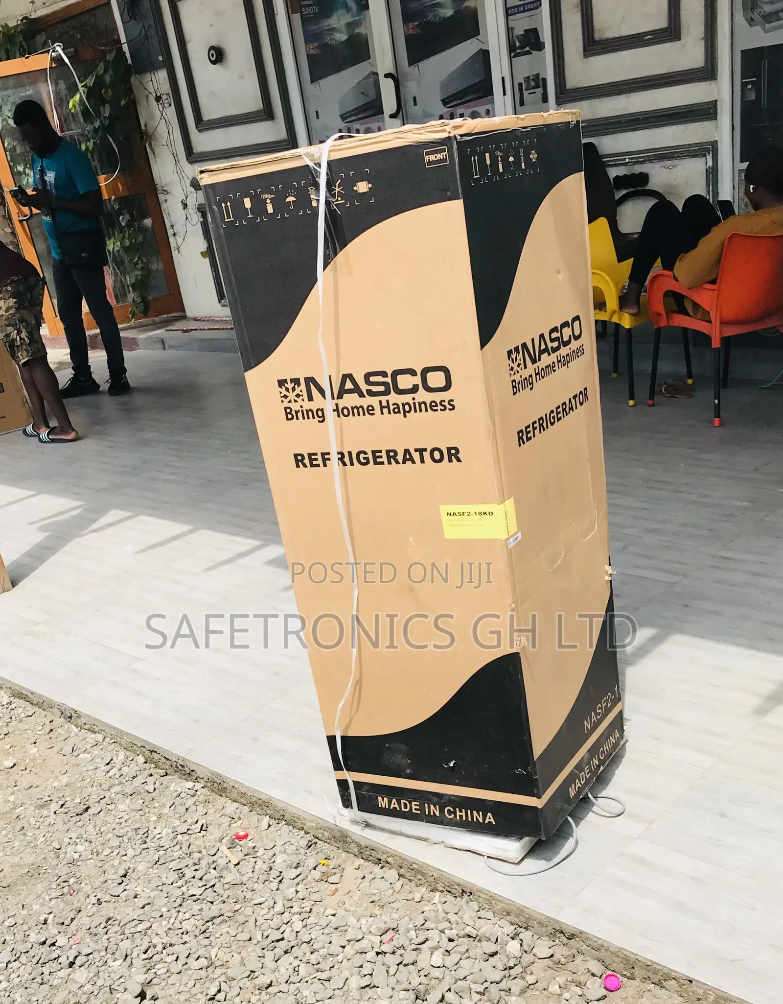 Quality Yet Affordable 136 Liters Doubledoor Grey Nasco