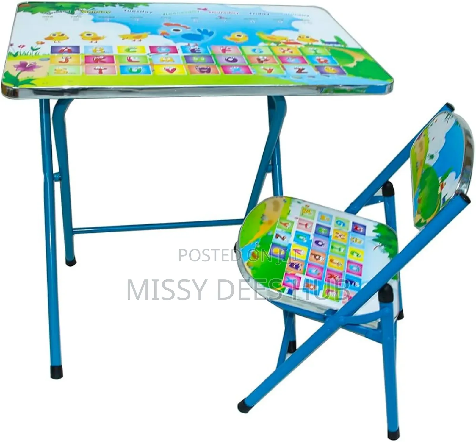 Kids Foldable Table and Chair