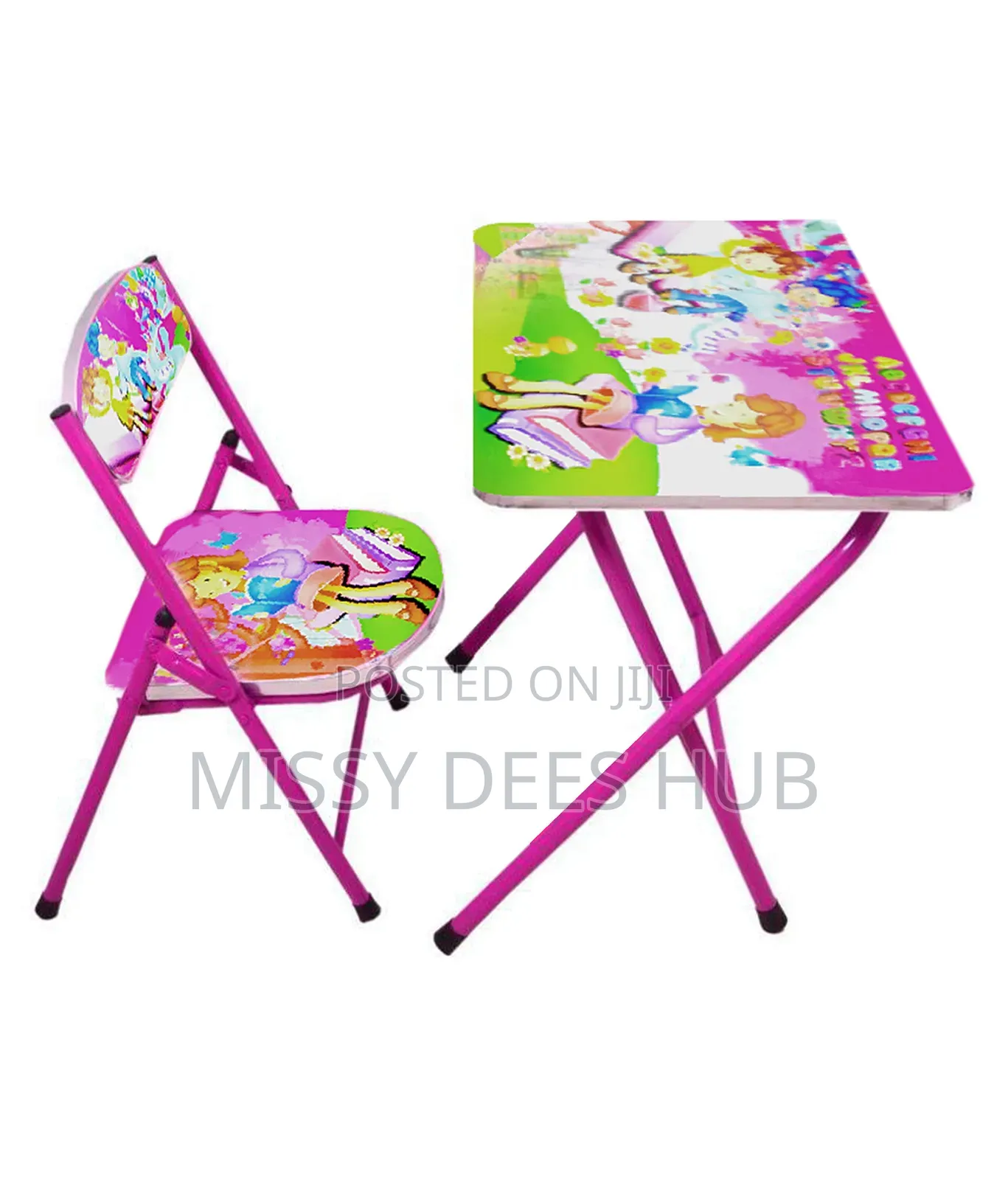 Kids Foldable Table and Chair