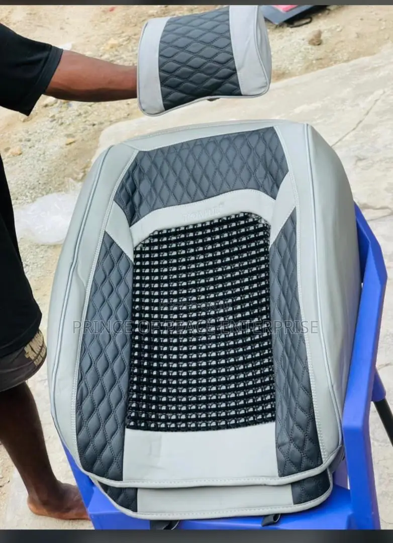 Car Seat Cover With Middle Beads