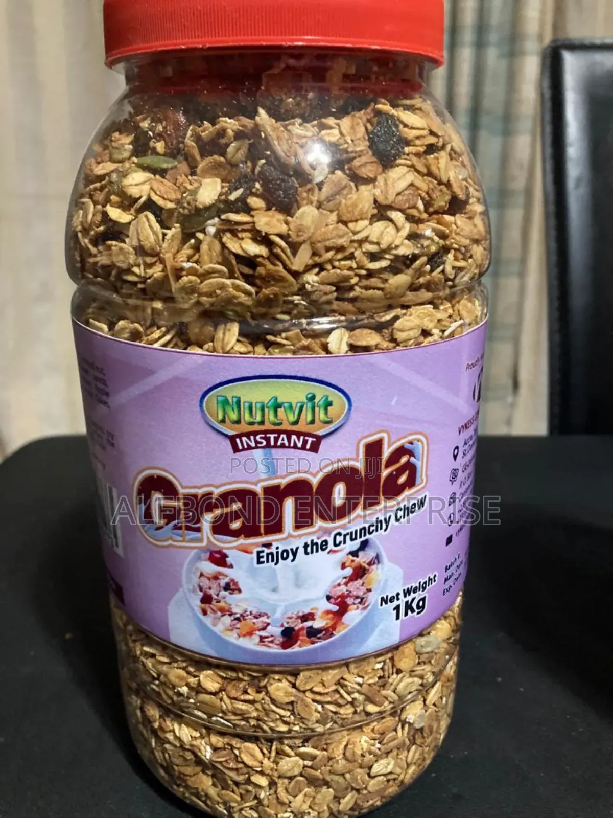 Nutvit Organic Granola 1kg