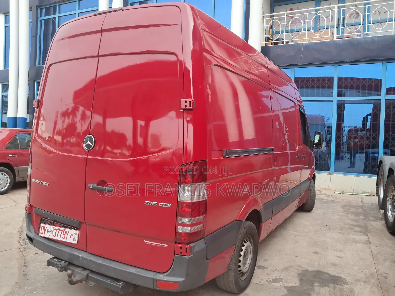 Mercedes-Benz Sprinter 2015 Red