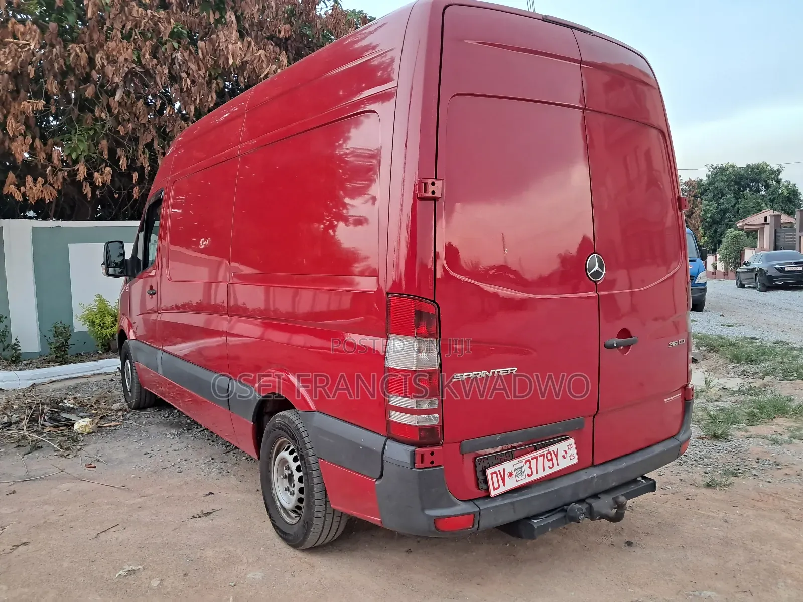 Mercedes-Benz Sprinter 2015 Red