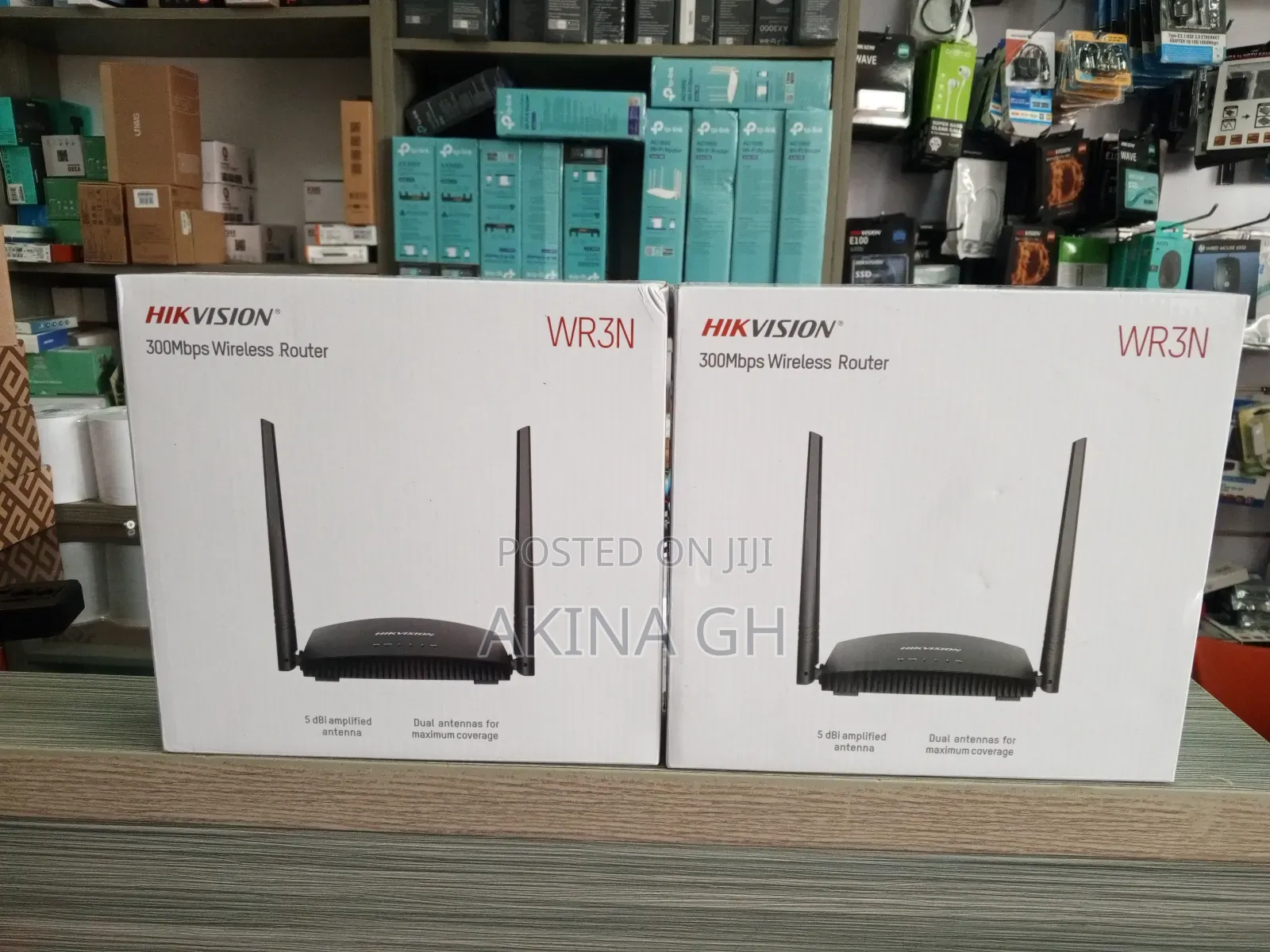 Hikvision 300mbps Wireless Router 5dbi High Gain Wr3n