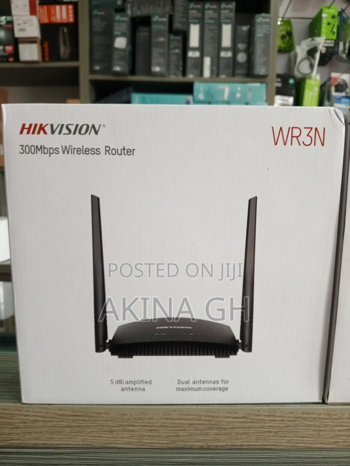 Hikvision 300mbps Wireless Router 5dbi High Gain Wr3n