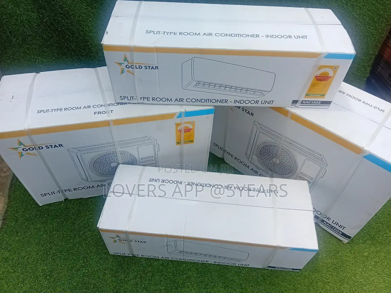 Durable 1.5hp Gold Star Split Standard Air-Conditioner