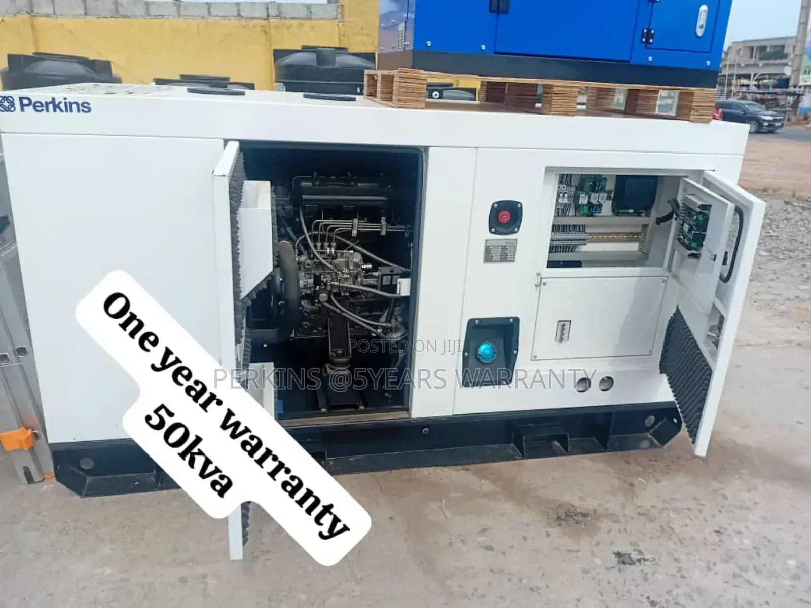 Factory Made 50kva Perkins Diesel Silent Generator 45kw Uk