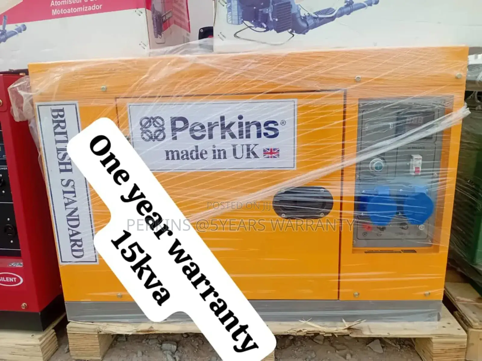 Potent 15kva Perkins Diesel Silent Generator 13kw Uk Diesel