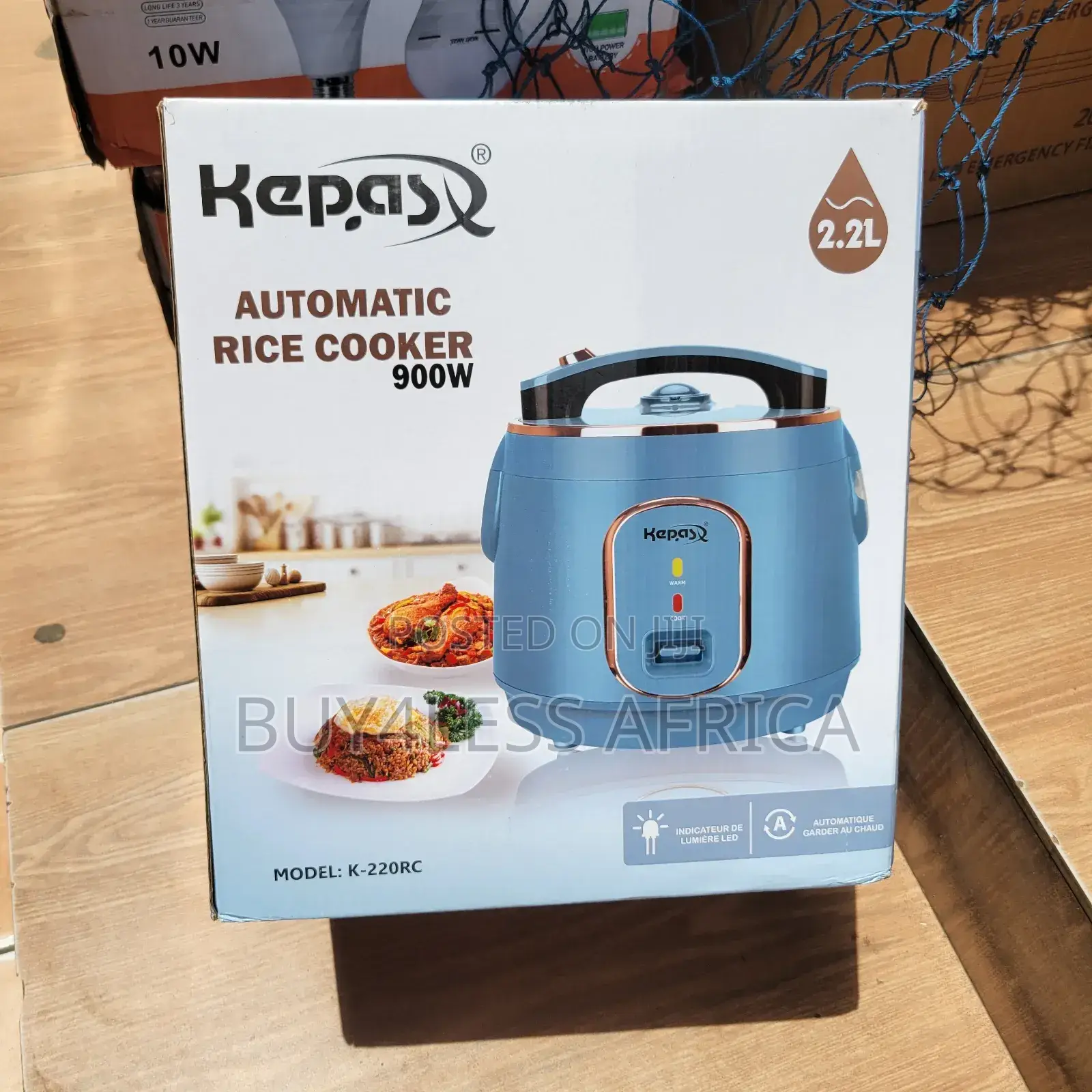 Quality Kepas Automatic Rice Cooker 2.2 Litres