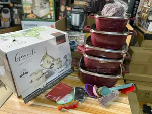 Neatly Sealed 21pcs Non-Stick Granite Cookware Set.