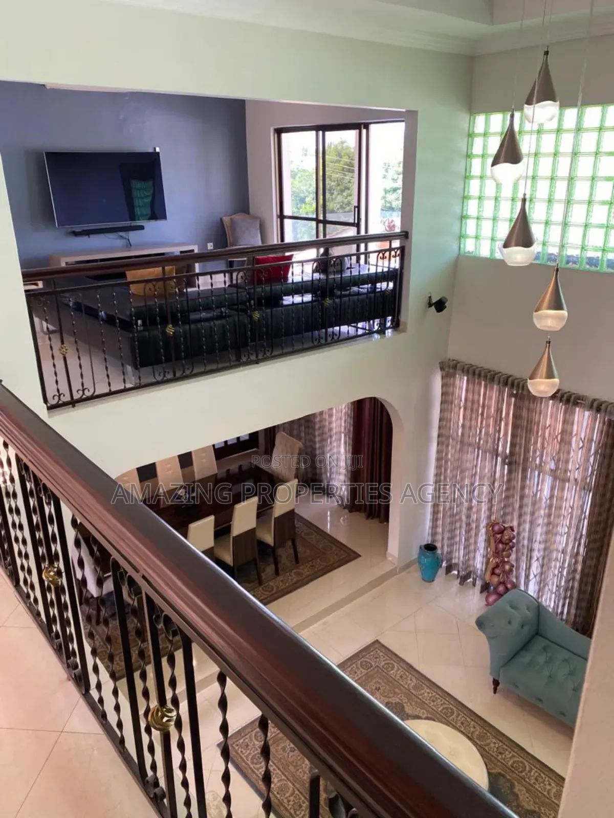 Furnished 4bdrm House in Airport Residential Area for rent