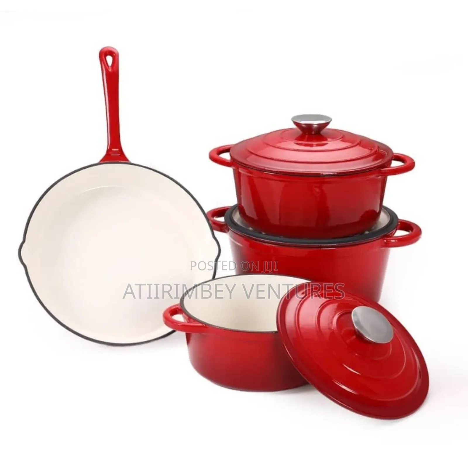 Cast Iron Cookware Set