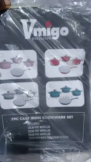 Cast Iron Cookware Set