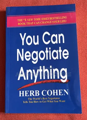 You Can Negotiate Anything