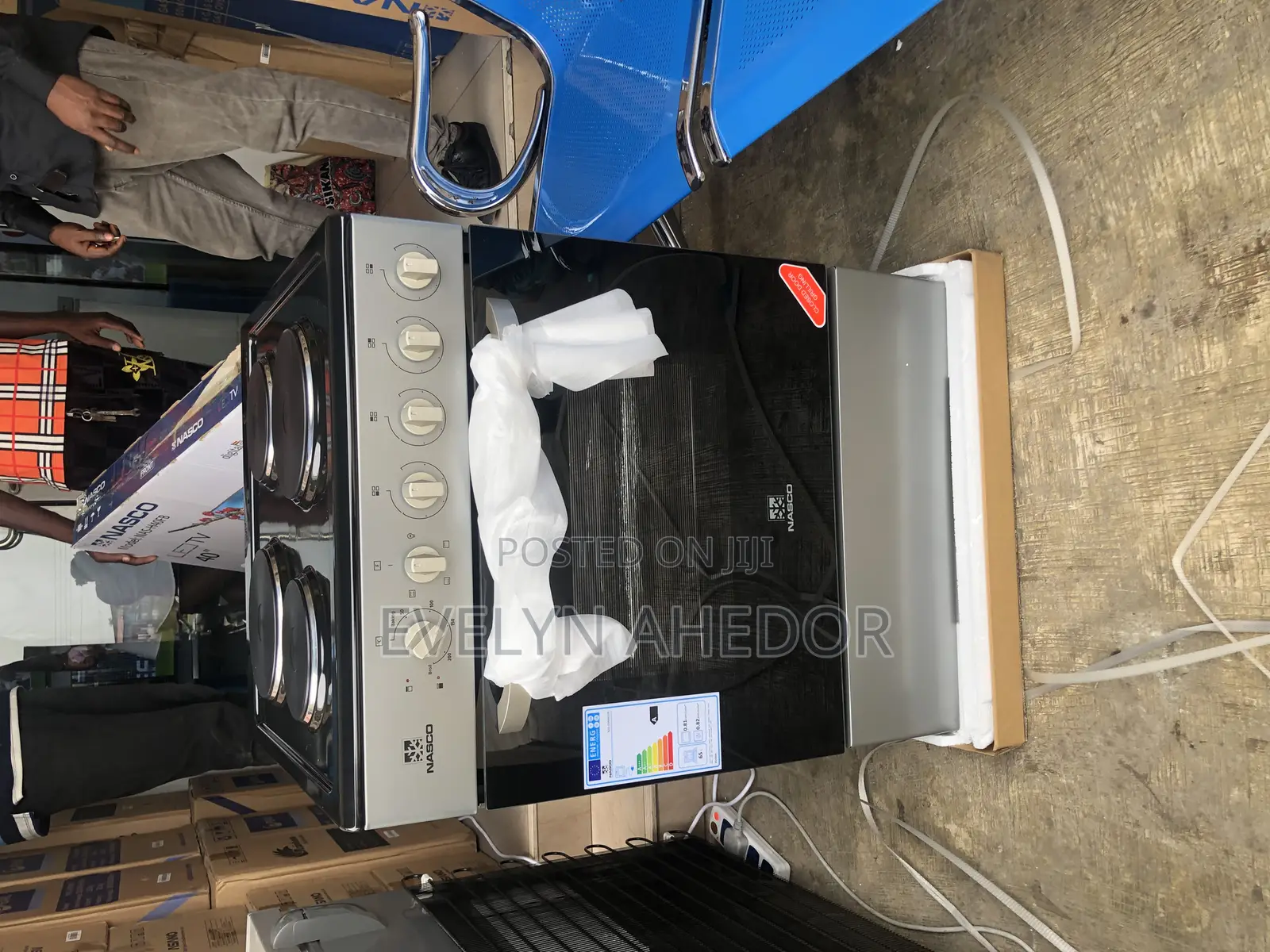 Very Affordable Nasco Full Electric Cooker With 4 Burners