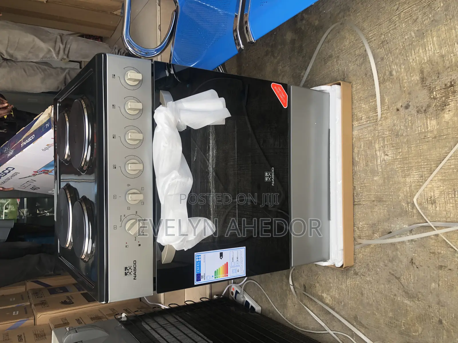 Very Affordable Nasco Full Electric Cooker With 4 Burners