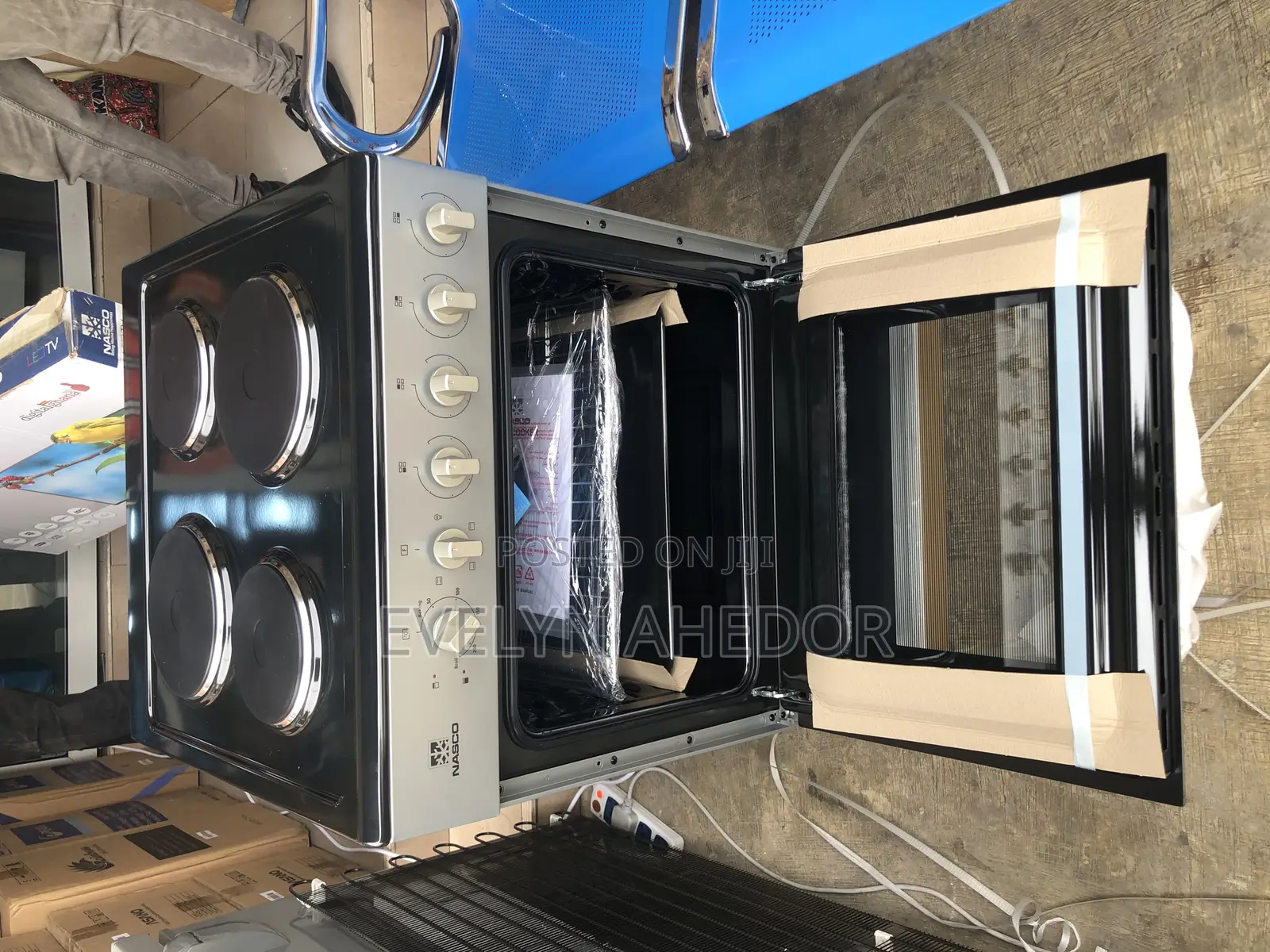 Very Affordable Nasco Full Electric Cooker With 4 Burners