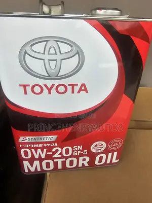 Toyota Synthetic 0w-20 Sn Gf-5 Motor Oil