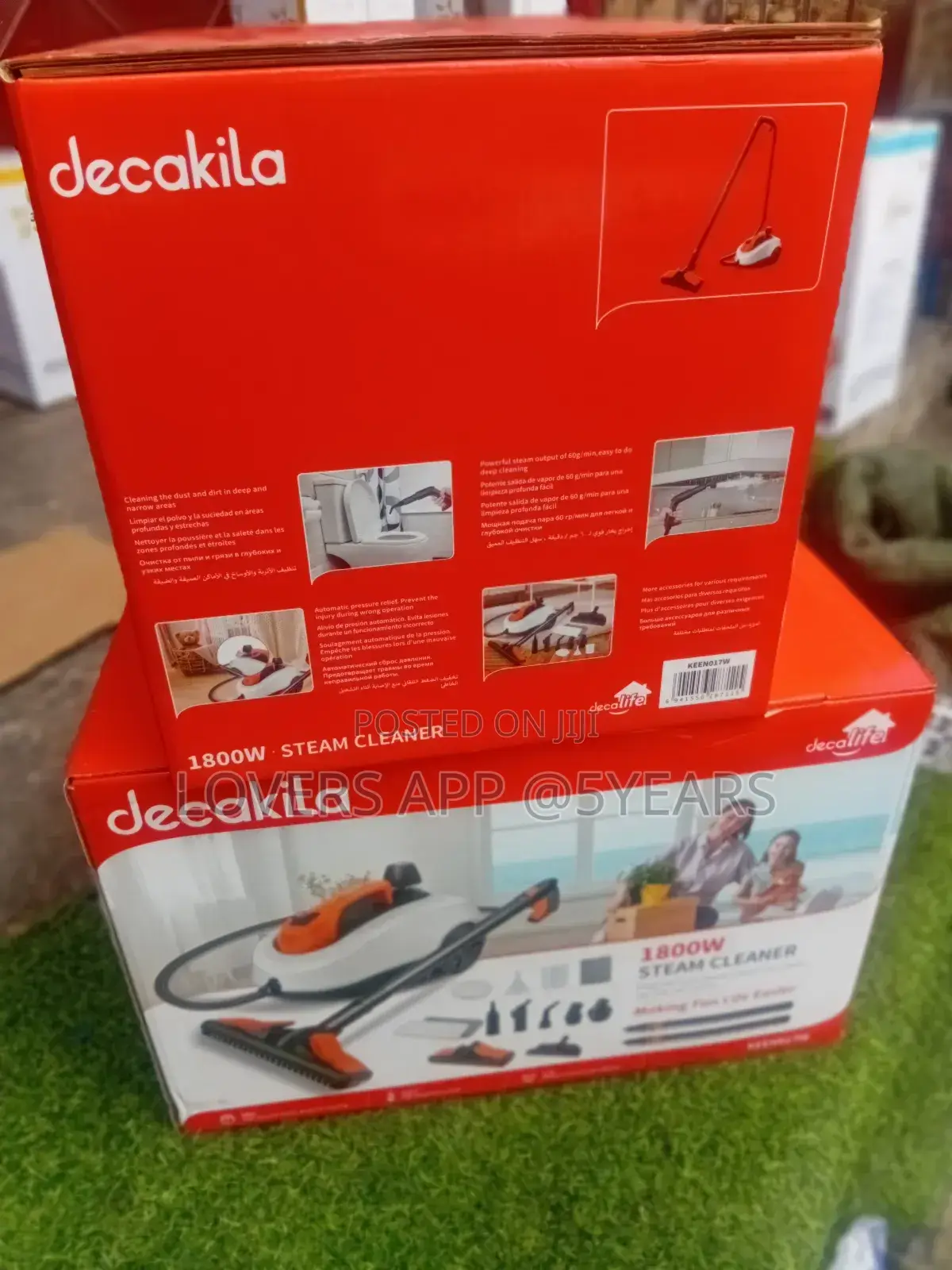 Decakila Steam Cleaner,Moderate 1800w Decakila Cleaner