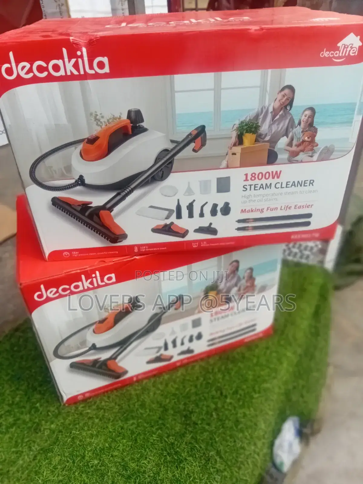 Decakila Steam Cleaner,Moderate 1800w Decakila Cleaner