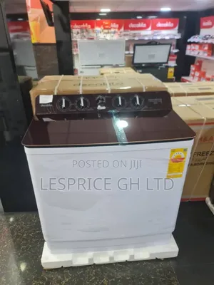 Heavy-Duty Machine: Twin Tub Auto Washer!